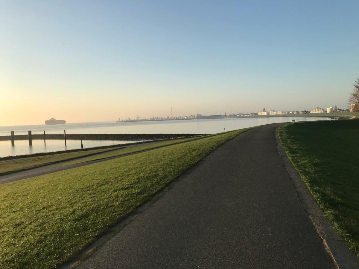 Deichblick Appartement Cuxhaven Buitenkant foto