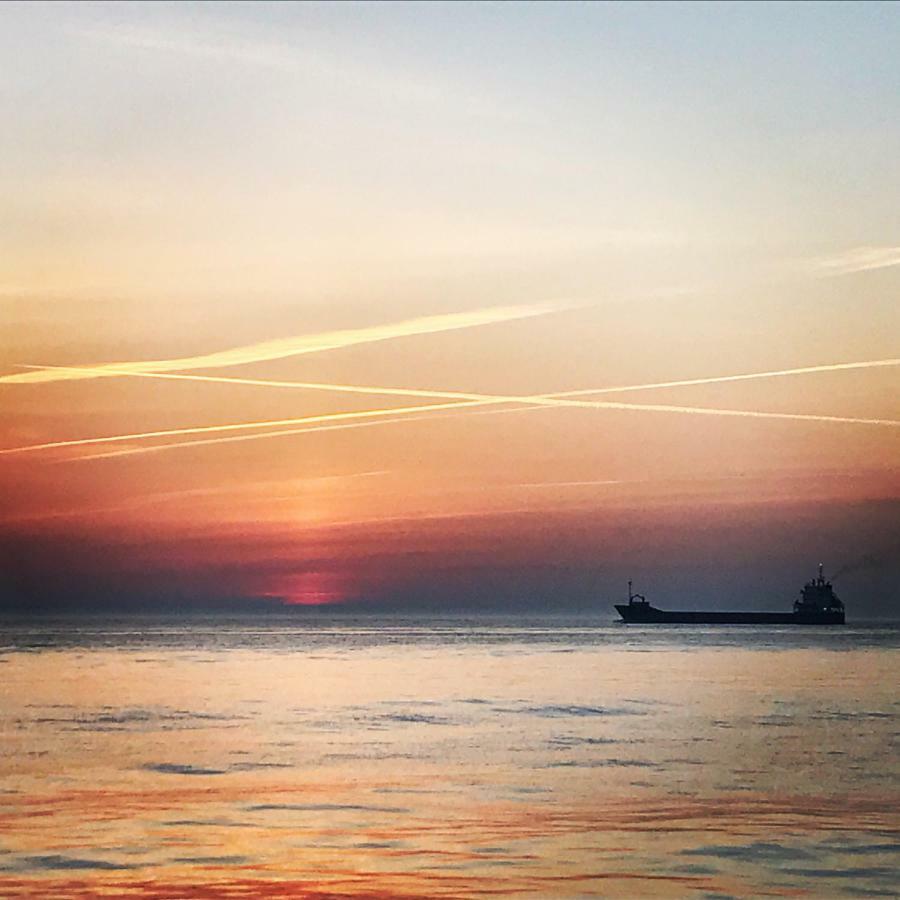 Deichblick Appartement Cuxhaven Buitenkant foto